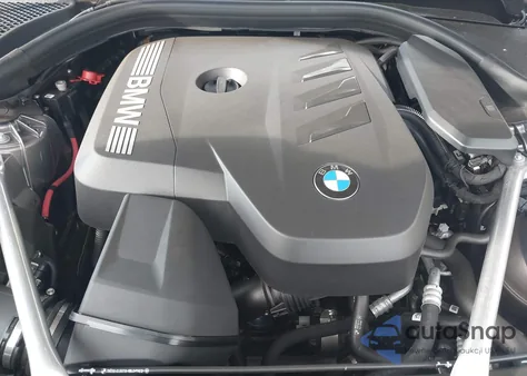 2025 BMW 530 I xDrive из США, поврежденный, VIN WBA53FJ07SCT62758